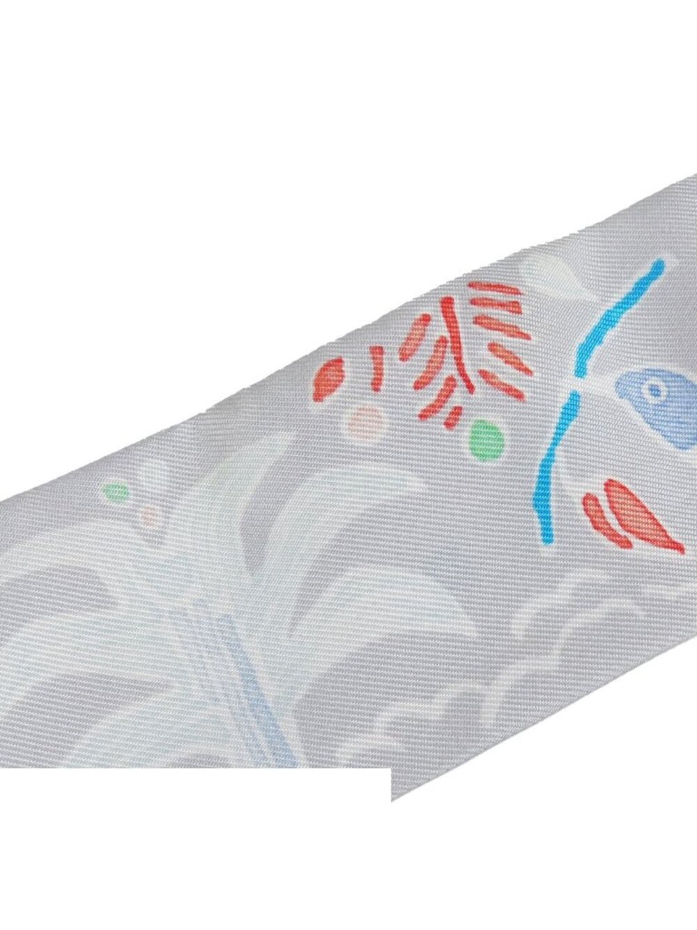 Hermes Twilly Gripere Multicolor Silk Isola DI Primavera Spring Island Scarf - Picture 4 of 8